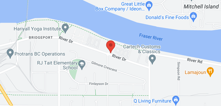 map of 40 10233 RIVER DRIVE